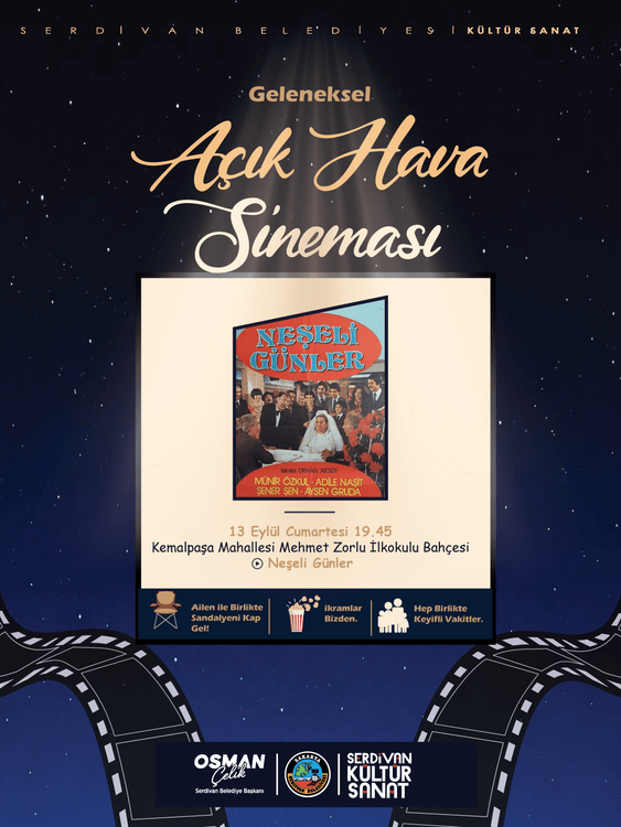 Açık Hava Sineması - Kemalpaşa Mahallesi
