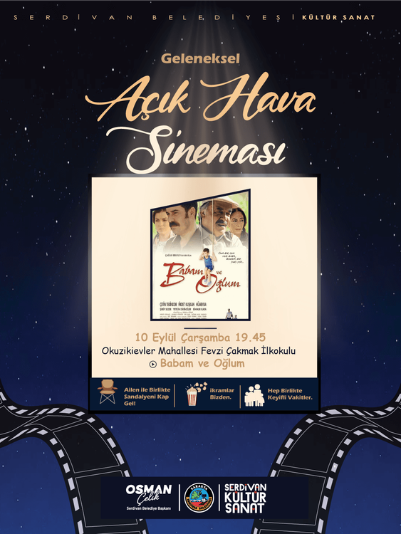 Açık Hava Sineması - Otuzikievler Mahallesi Fevzi Çakmak İlkokulu