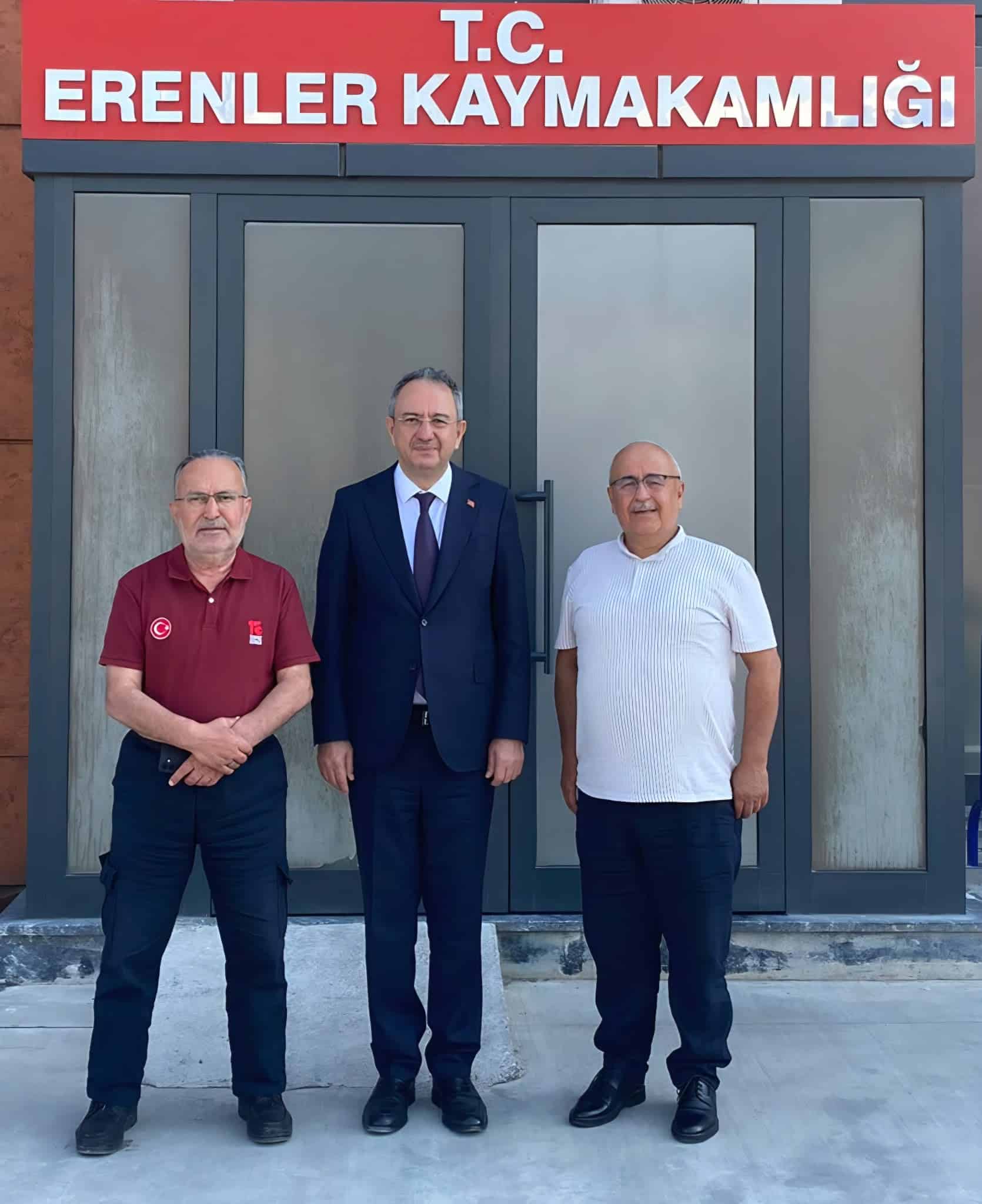 15 Temmuz Derneği Başkanı Kaymakamı Ziyaret Etti