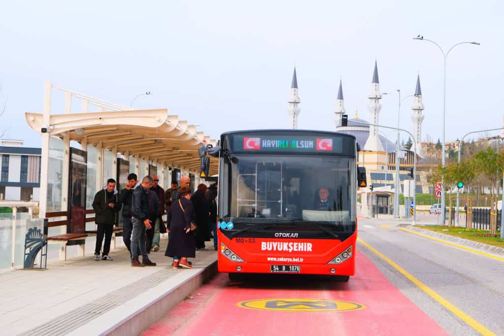 30 Ağustos’ta Sakarya’da toplu ulaşım ücretsiz