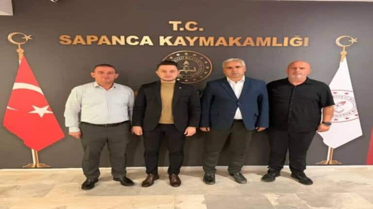 Ak Parti Heyetinden Sapanca Milli Eğitim Müdürlüğüne Ziyaret