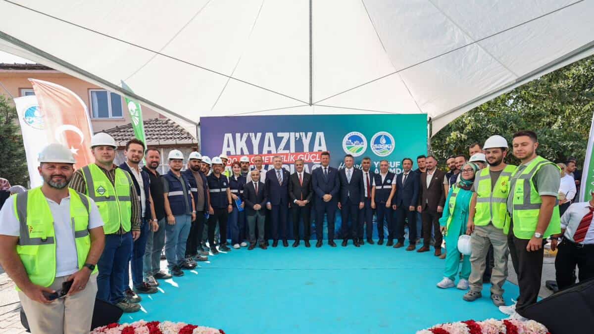 Akyazı’da 1 Milyar TL’lik İçme Suyu Yatırımı Başladı