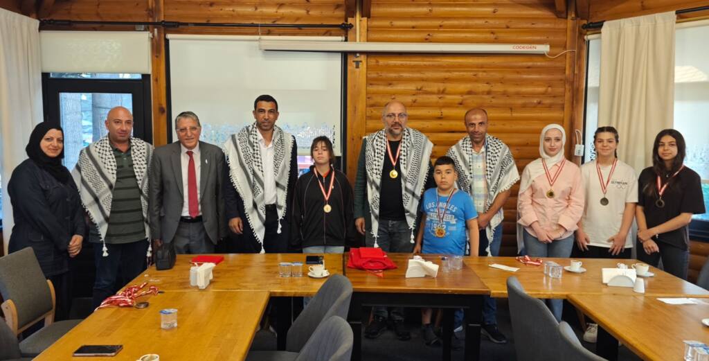 Filistin Masa Tenisi Takımı Sakarya’da Kamp Yaptı