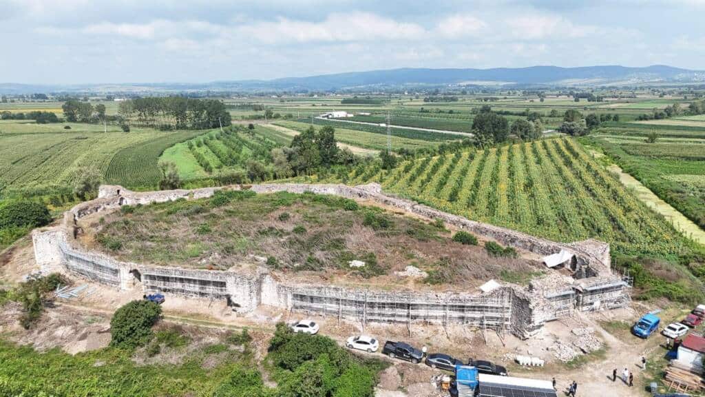 Harmantepe Kalesi Restorasyon Çalışmaları İncelendi