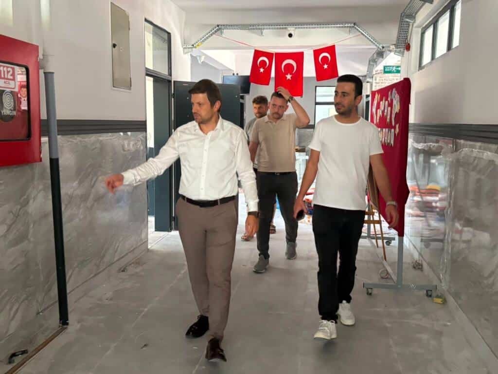 Karapınar İlk ve Ortaokulunda Yeni Dönem Hazırlıkları İncelendi
