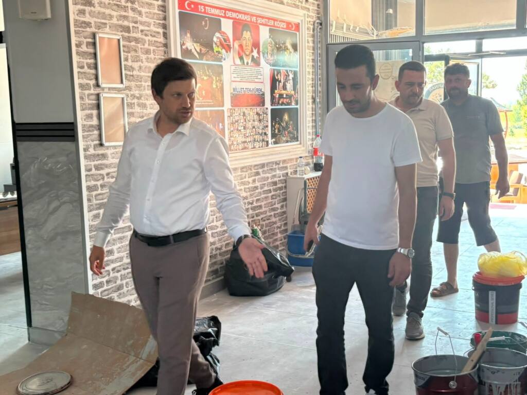 Karapınar İlk ve Ortaokulunda Yeni Dönem Hazırlıkları İncelendi