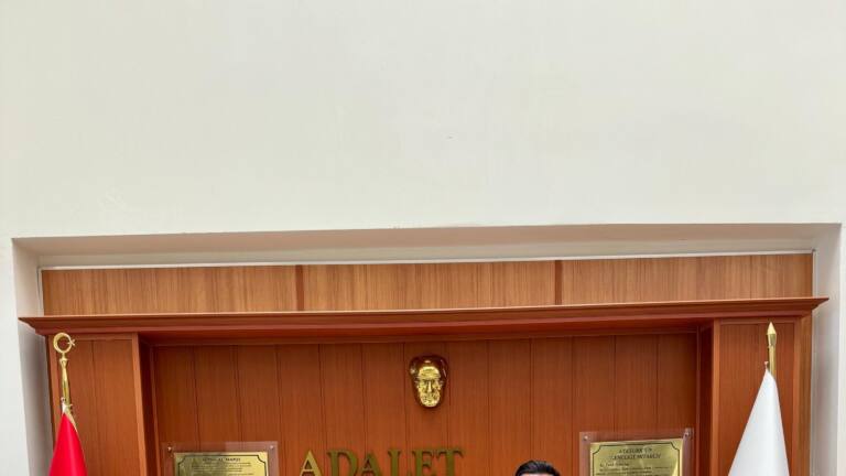 Kaymakam Arslan Başsavcı Karabul’u Ziyaret Etti