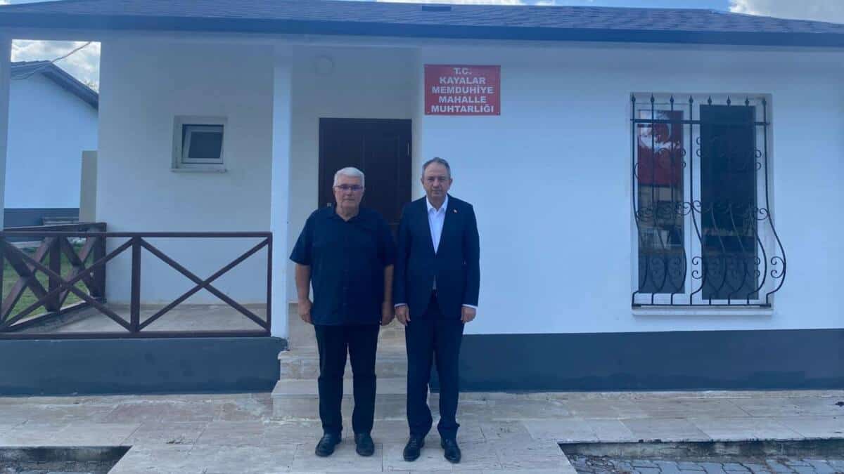 Kaymakam Metin Kubilay Kayalar Memduhiye Mahalle Muhtarlığını Ziyaret Etti