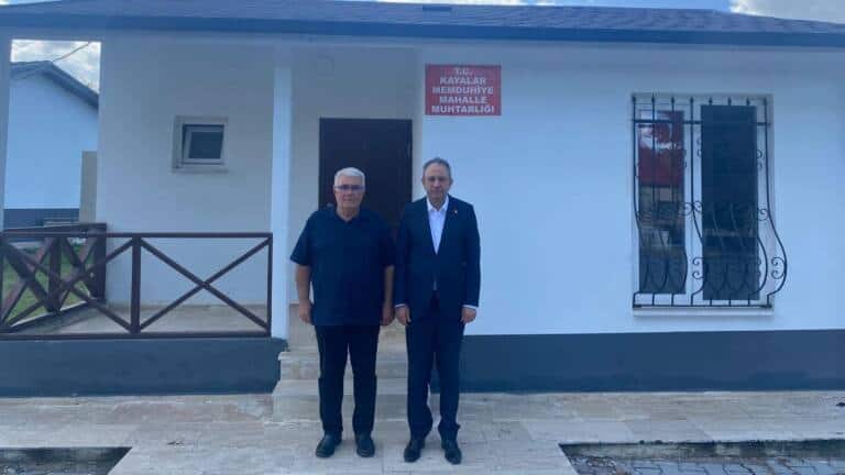 Kaymakam Metin Kubilay Kayalar Memduhiye Mahalle Muhtarlığını Ziyaret Etti