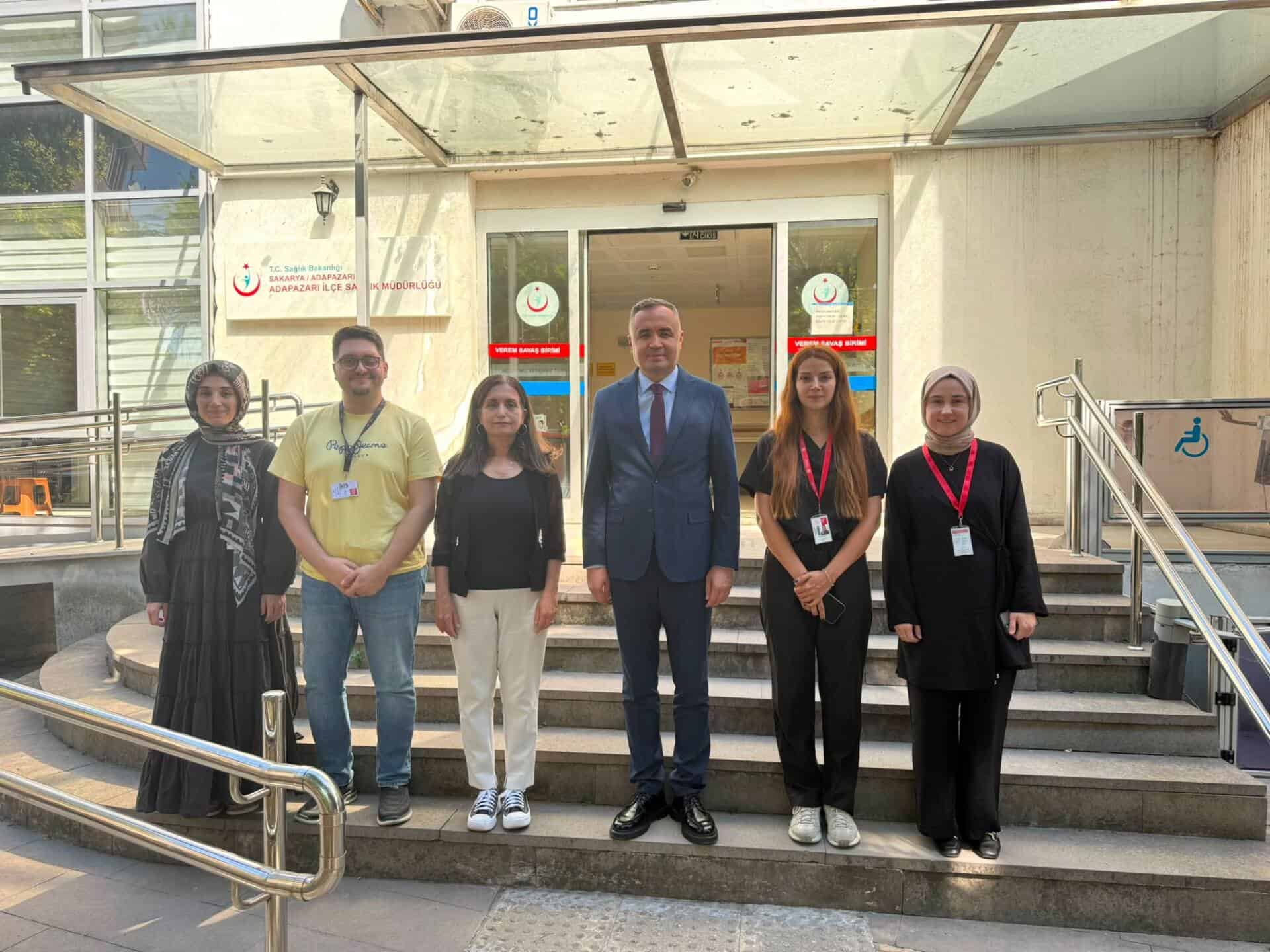 Kaymakam Musa Sarı İlçe Sağlık Müdürlüğünü Ziyaret Etti