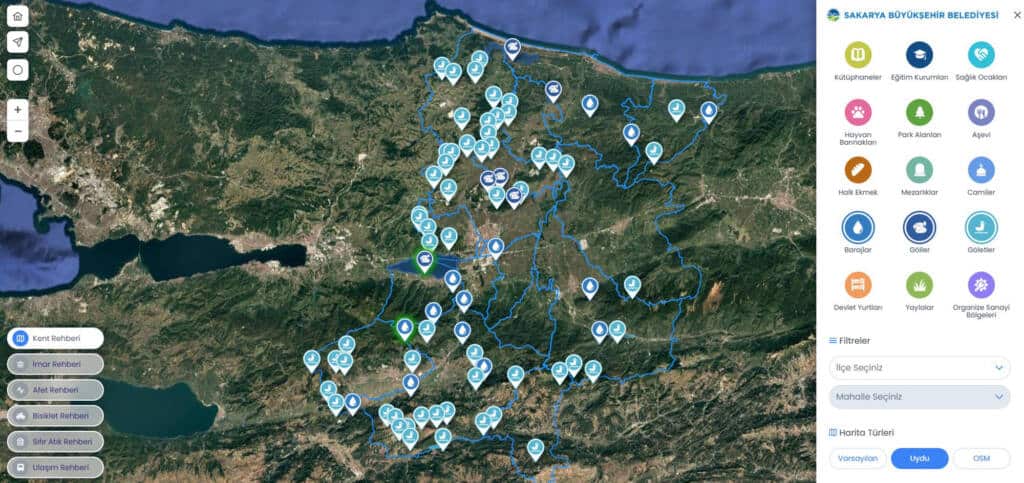 Kent Rehberi ile Sapanca Gölü ve Akçay Barajı Takipte