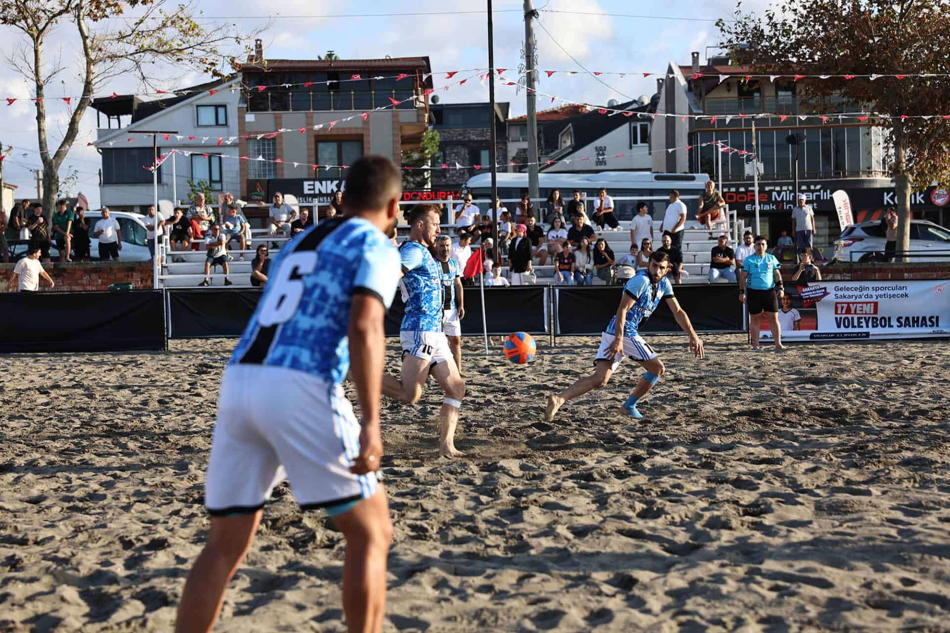Kocaali Sahili’nde Plaj Futbolu Şampiyonası Sona Erdi