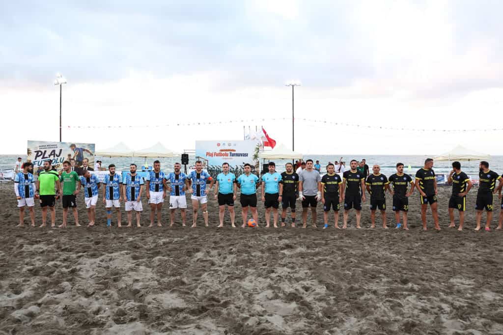 Kocaali Sahili’nde Plaj Futbolu Şampiyonası Sona Erdi