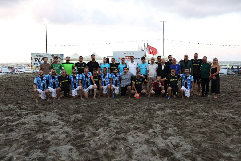 Kocaali Sahili’nde Plaj Futbolu Şampiyonası Sona Erdi