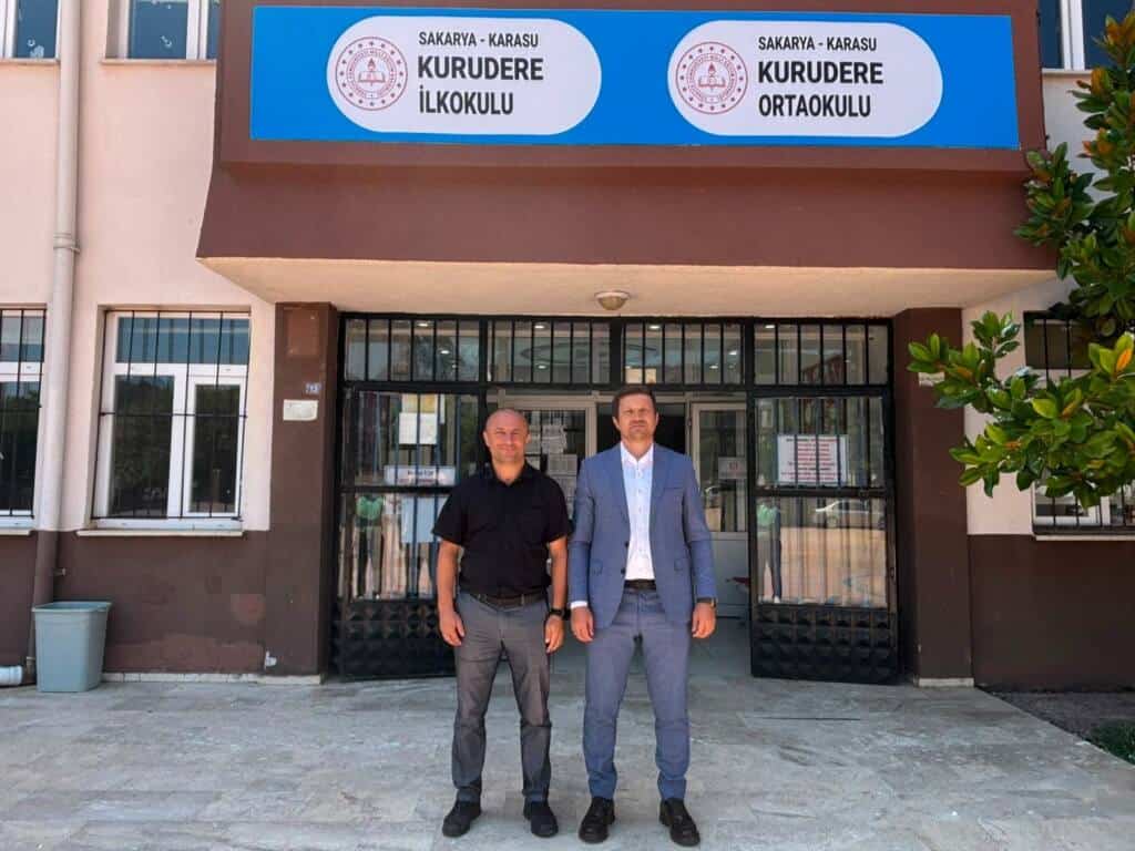 Kurudere İlkokulu ve Ortaokulunda Yeni Dönem Hazırlıkları İncelendi
