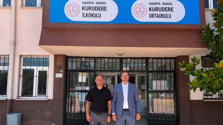Kurudere İlkokulu ve Ortaokulunda Yeni Dönem Hazırlıkları İncelendi
