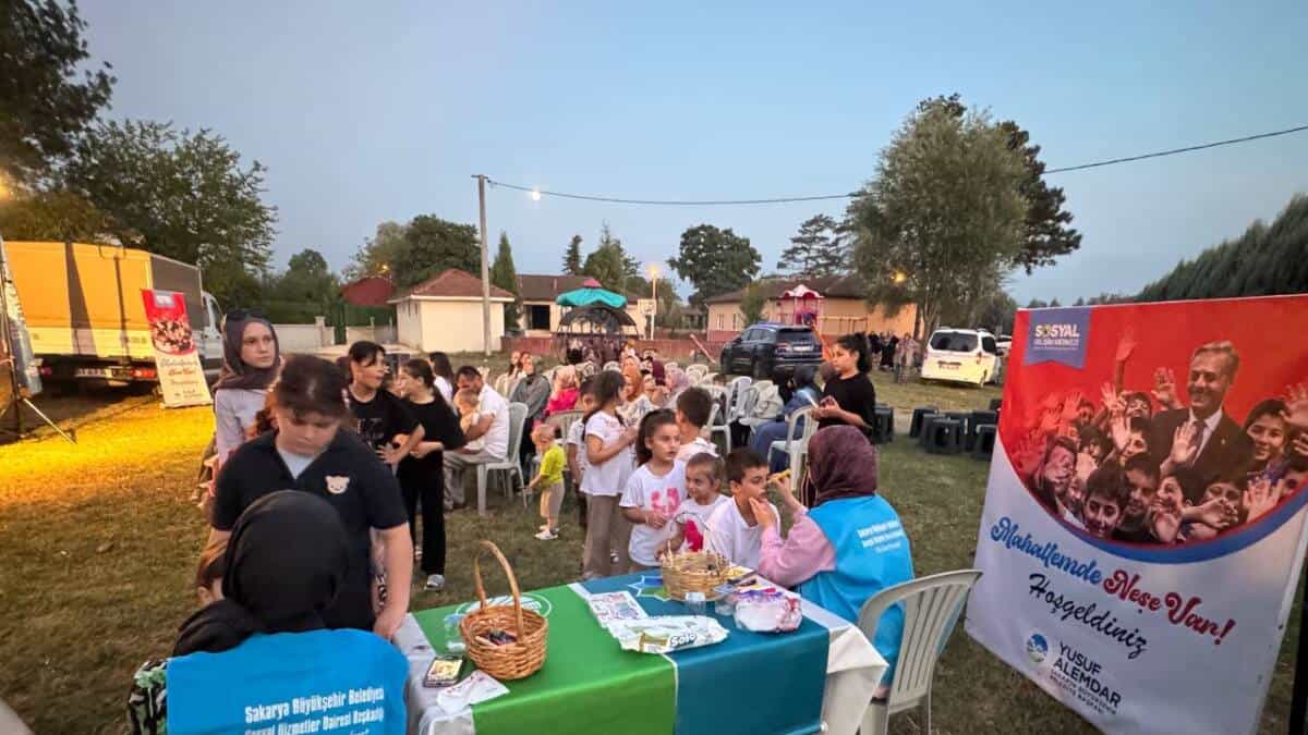 Mahallelerde Çocuklar İçin Neşe Dolu Etkinlikler