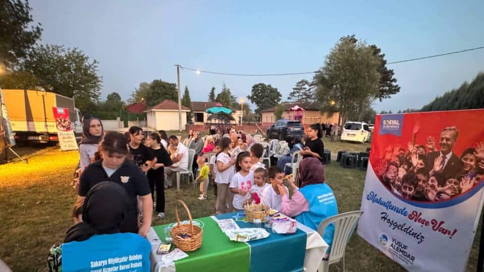 Mahallelerde Çocuklar İçin Neşe Dolu Etkinlikler