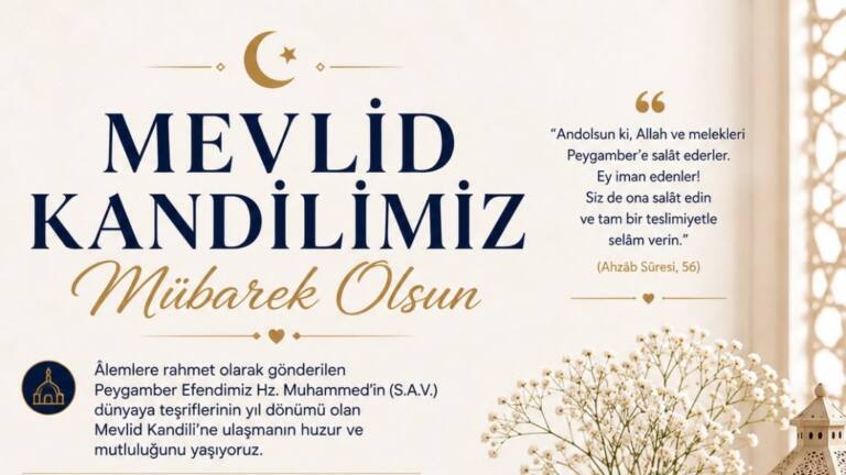 Mevlid Kandili Sakarya’da Kutlanıyor