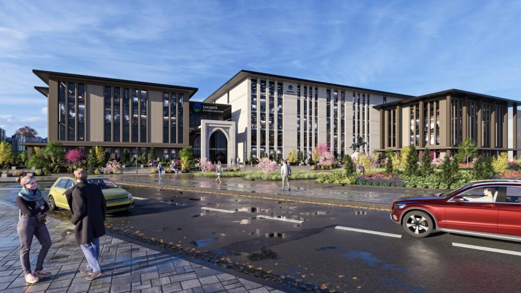 Sakarya Büyükşehir Belediyesi yeni hizmet binası için yıkım başladı