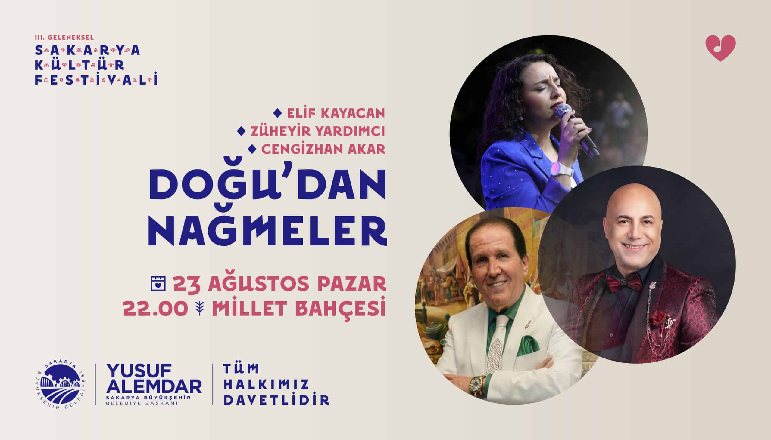 Sakarya Kültür Festivali 7 Gün Sürecek