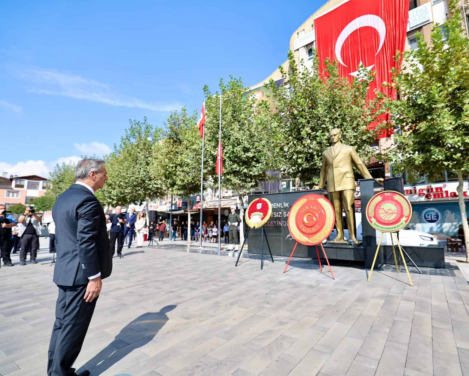 Sakarya’da 30 Ağustos Zafer Bayramı Coşkuyla Kutlandı