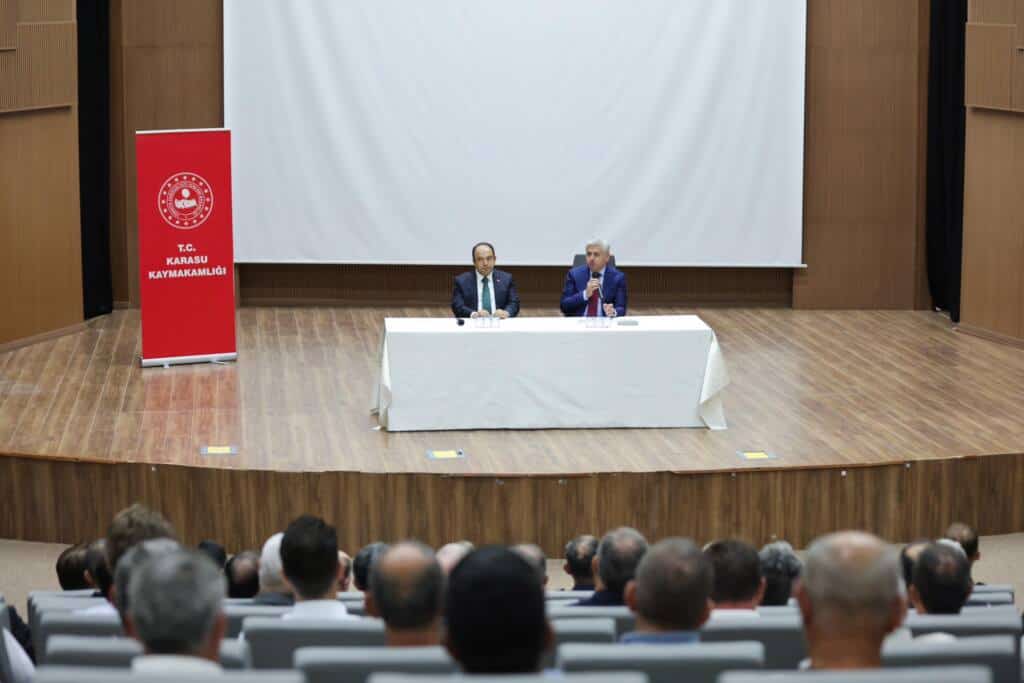Sakarya’da Muhtarlar Toplantısı Yapıldı