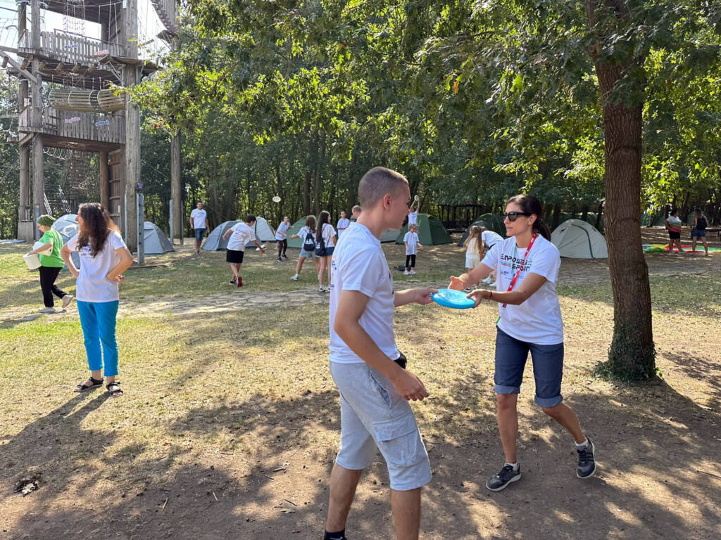 Sakarya’da Türkiye ve Bulgaristan’dan Çocuklar Sporla Buluştu