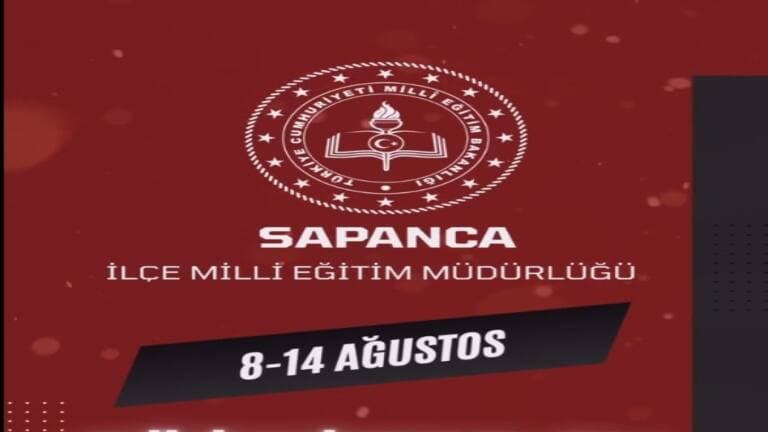 Sapanca İlçe Milli Eğitim Müdürlüğü Haftalık Eğitim Faaliyetlerini Paylaştı