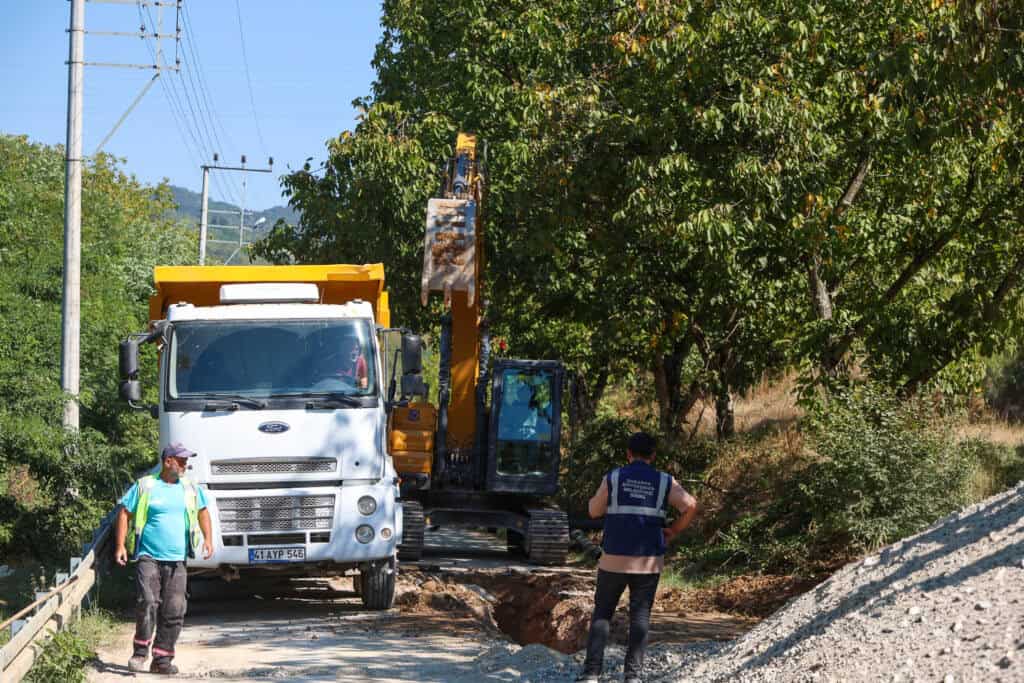 SASKİ Aşağıdereköy altyapısını yeniliyor