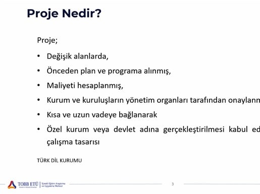 SATSO Akademi’de Proje Yönetimi Eğitimi Düzenlendi