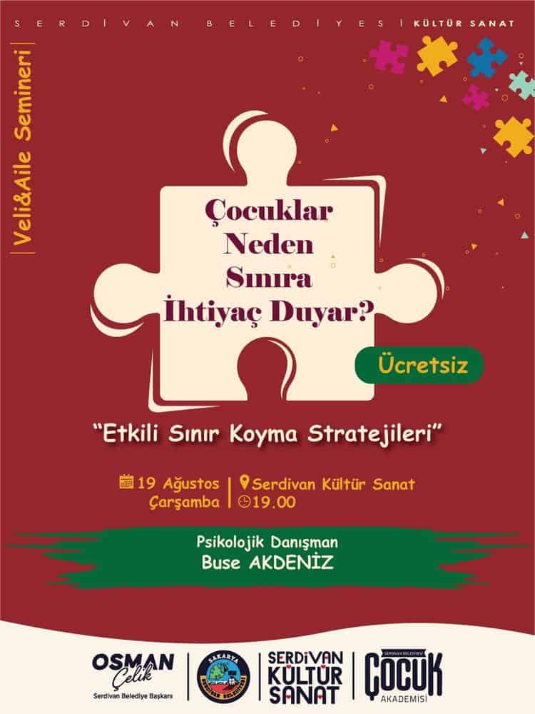 Serdivan’da Çocuk Bahçesi Atölyeleri Devam Ediyor