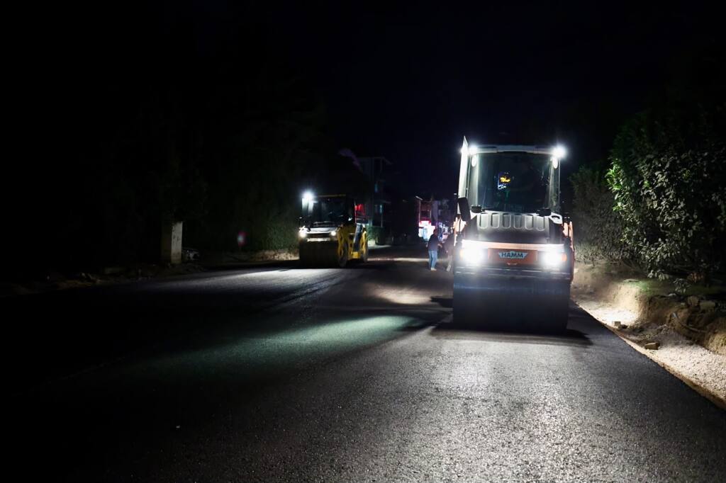Arifiye Atatürk Caddesi’nde Büyük Asfalt Çalışması