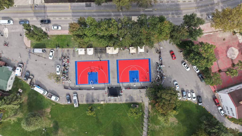 Aziz Duran Parkı’nda 3×3 Sokak Basketbolu Turnuvası Düzenlendi