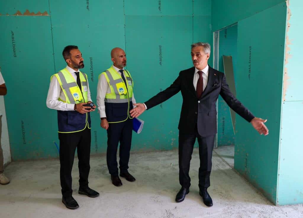 Büyükşehir Belediyesi Konuk Evi Kışa Hazırlanıyor