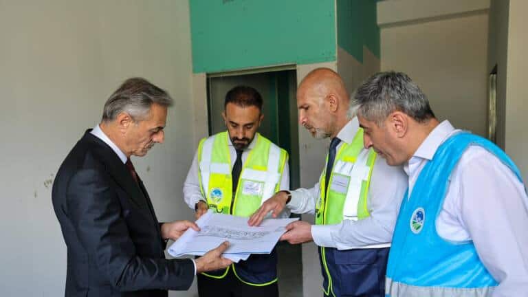 Büyükşehir Belediyesi Konuk Evi Kışa Hazırlanıyor