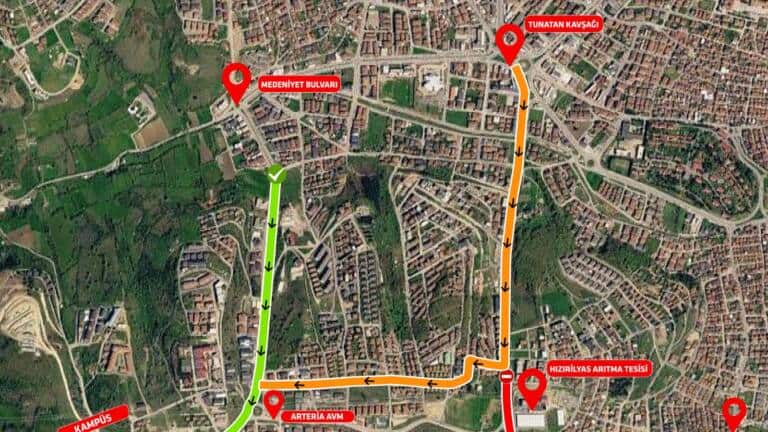 Büyükşehir KPSS öncesi sürücüleri uyardı: Bu güzergâhlara dikkat