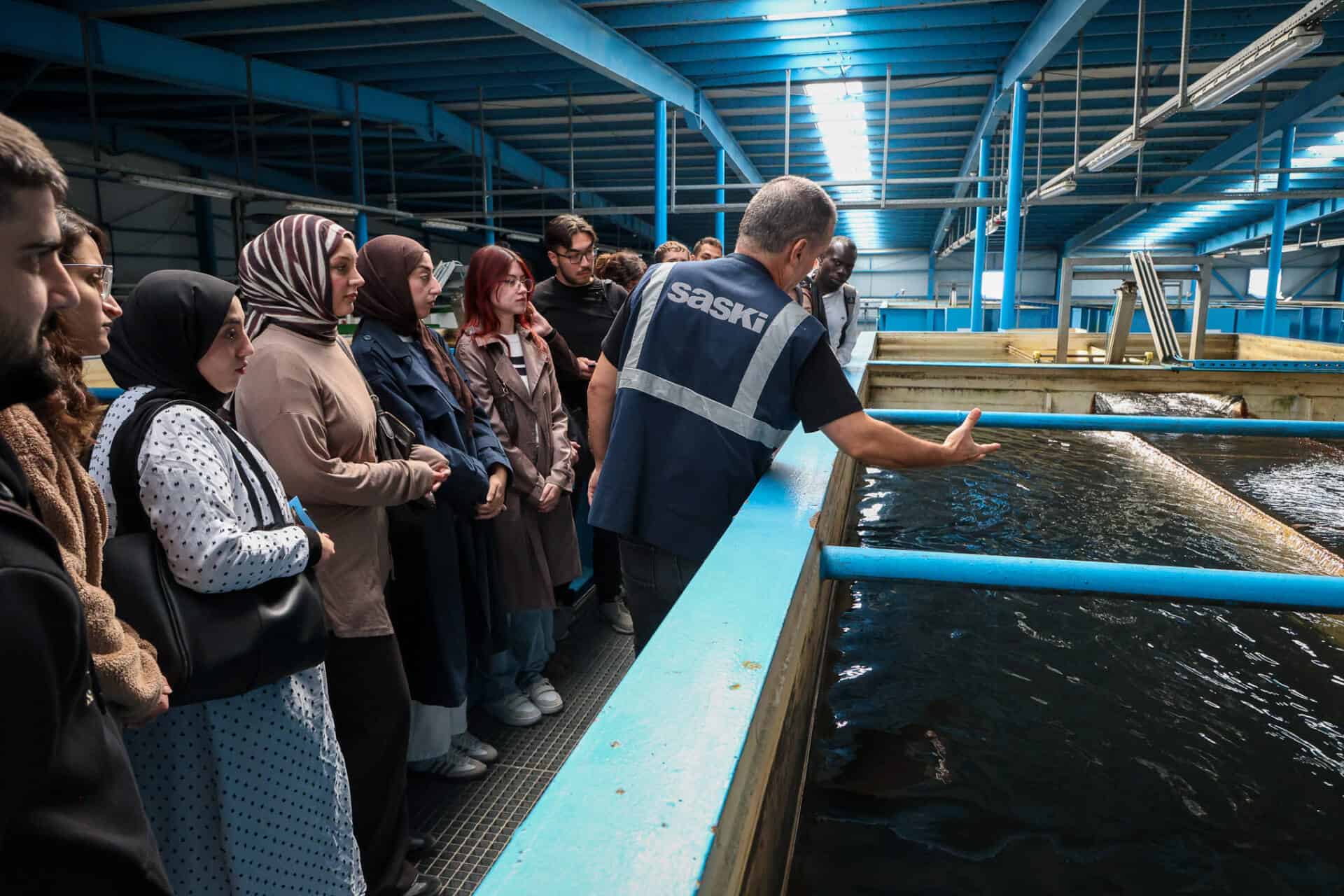 Hekim Adayları Su Arıtma Tesislerini İnceledi