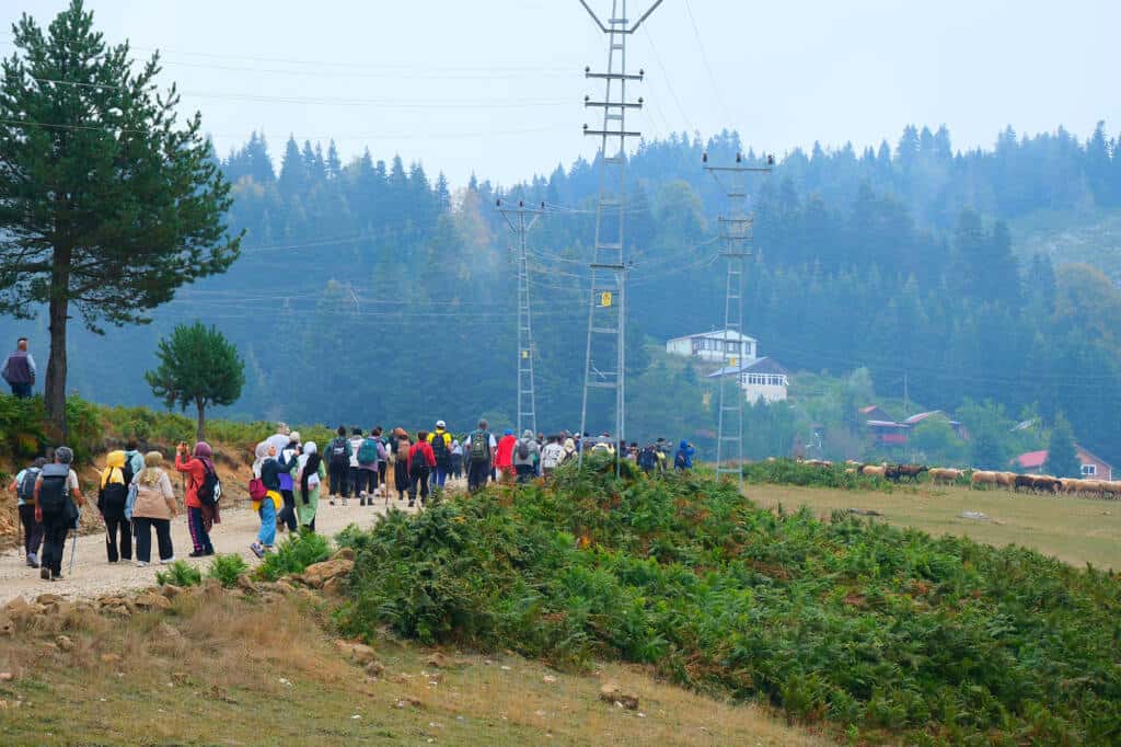 Hendek Yaylalarında Sonbahar Doğa Yürüyüşleri Devam Ediyor
