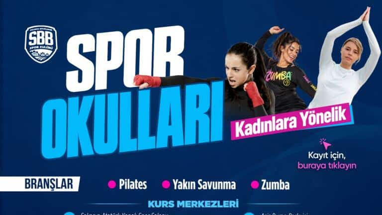 Kadınlar için Sakarya’da spor okullarında yeni dönem başladı