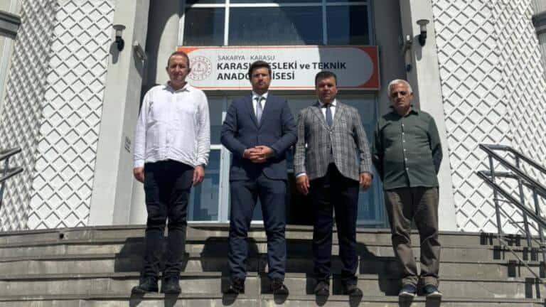 Karasu Mesleki ve Teknik Anadolu Lisesinde Yeni Dönem Hazırlıkları İncelendi