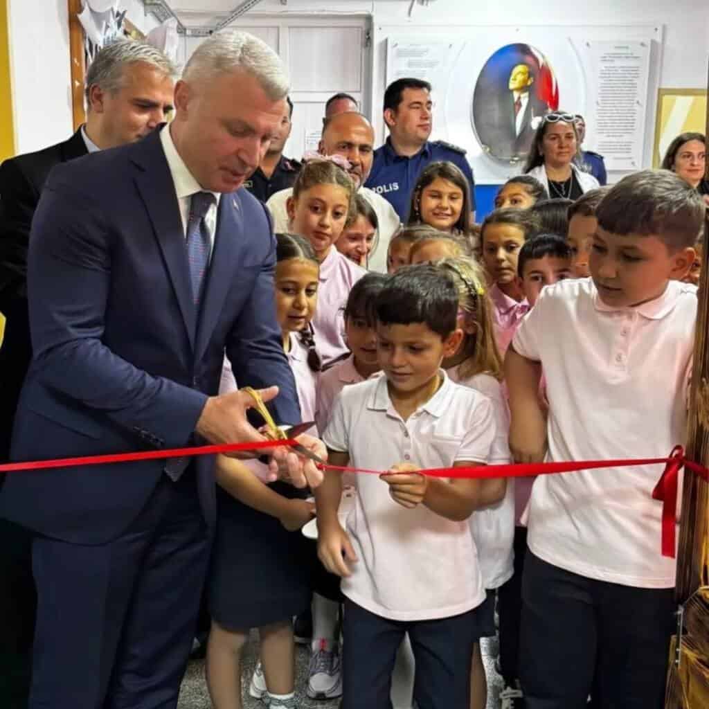 Kaymakam Şaban Arda Yazıcı Kütüphane Açılışını Yaptı