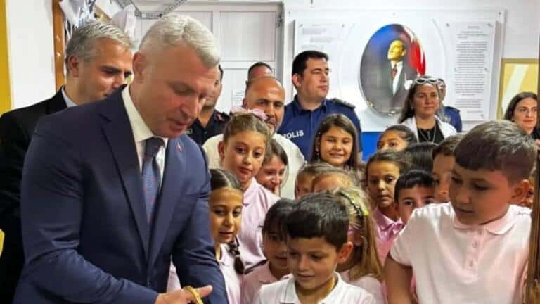 Kaymakam Şaban Arda Yazıcı Kütüphane Açılışını Yaptı