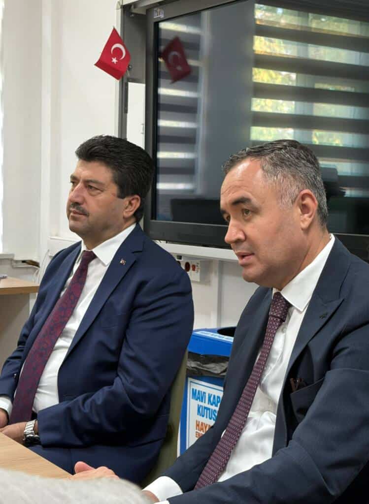 Kaymakam ve Rektörden Cemil Meriç Lisesine Ziyaret