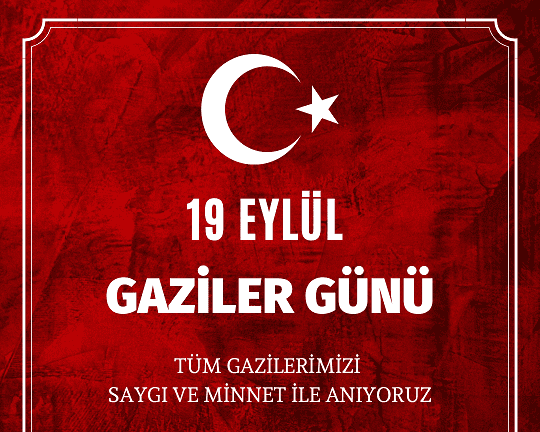 Kaymakamdan 19 Eylül Gaziler Günü Mesajı