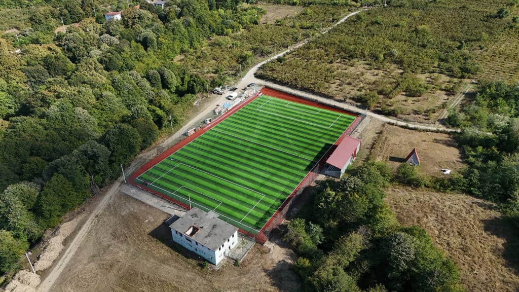 Kışlaçay Futbol Sahası Yenilendi