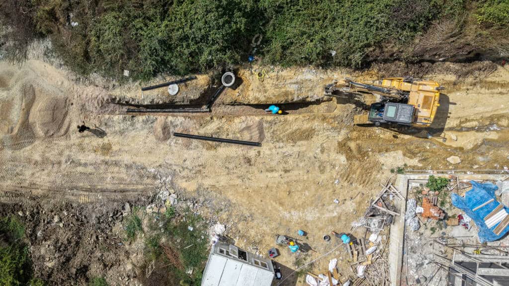 Kuruçeşme’nin kanalizasyon altyapısına yeni bir hat kazandırılıyor