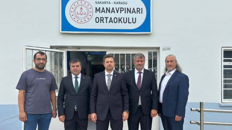 Manavpınarı İlk ve Ortaokuluna Ziyaret Gerçekleşti