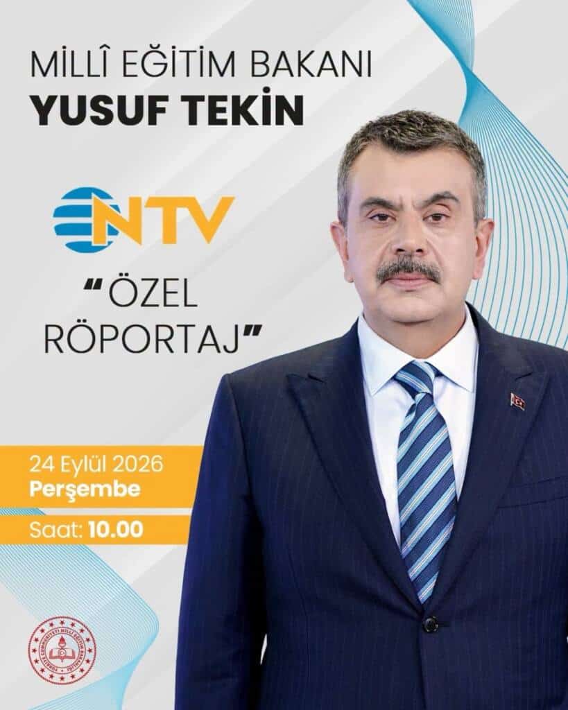 Millî Eğitim Bakanı Yusuf Tekin NTV Canlı Yayınına Katıldı