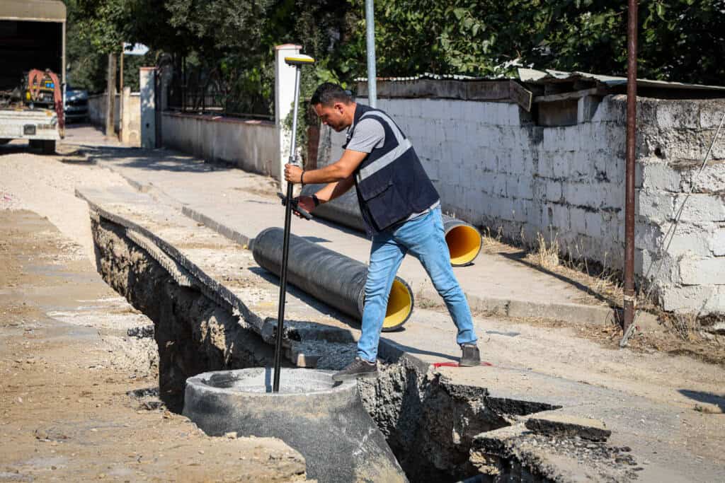 Pamukova Ankara Caddesi’nin yağmursuyu altyapısı yenileniyor